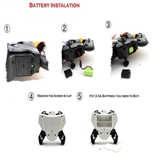 اسباب بازی موتور کنترلی شارژی Auto Bike-motorcycle مدل 300_اسباب بازی ماشین کنترلی